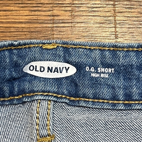 Old Navy High Rise OG Jean Shorts Size 2 - Picture 4 of 6
